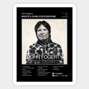 John Fogerty - Wrote A Song For Everyone Tracklist Album Magnet